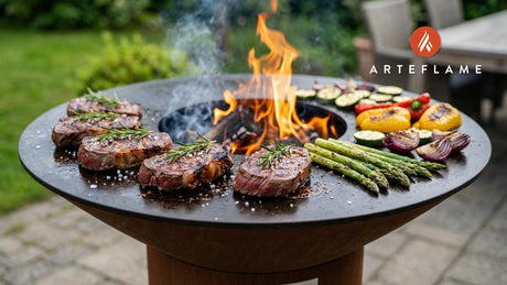 Danish-Style Grilled Venison Steaks with Rosemary Sea Salt