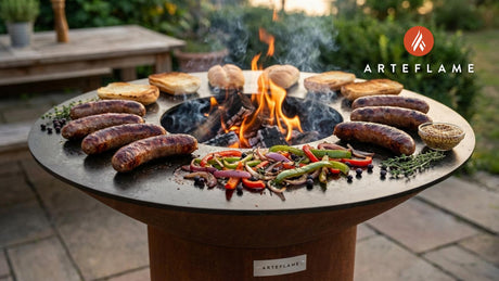 South Dakota Smoked Elk Sausages: A Wood-Fired Arteflame Feast
