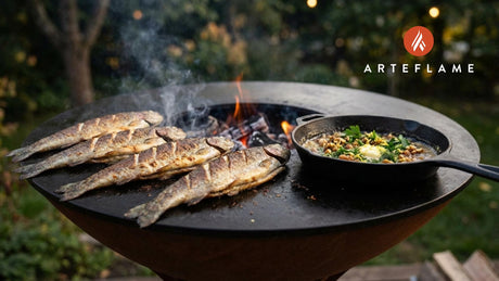 Authentic Grilled Albanian Trout with Aromatic Herbs & Walnuts