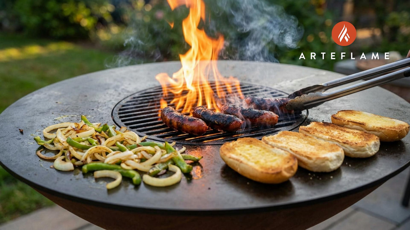 Authentic Rhode Island Style Grilled Chourico Recipe on the Arteflame