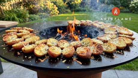 The Ultimate Iowa Garlic Parmesan Grilled Potatoes Recipe