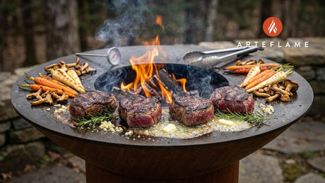 Juicy Grilled Maine Venison Steaks with Rosemary and Garlic