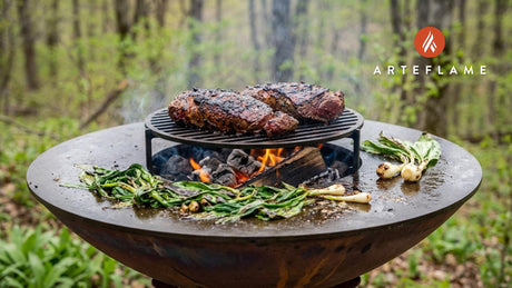 Grilled West Virginia Venison Steaks with Wild Ramp Marinade