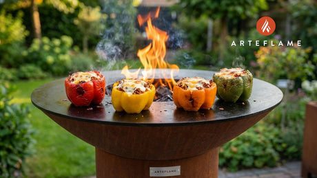Perfect Grilled Stuffed Peppers on the Arteflame Grill