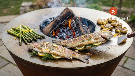 Smoked Idaho Red Trout on the Arteflame Grill