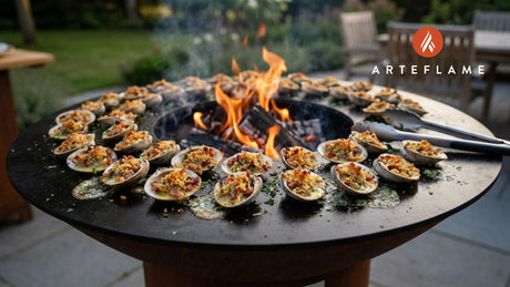 Authentic Connecticut Grilled Clams Casino Recipe for Arteflame