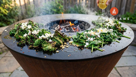 Authentic Albanian Grilled Kale and Spinach Recipe for Arteflame