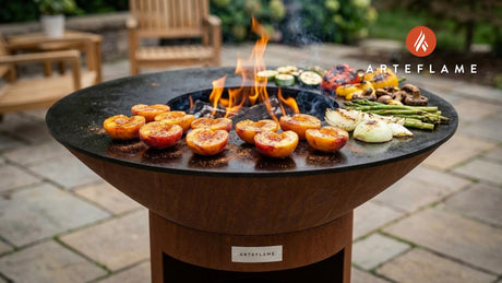 Smoky Grilled Maple Bourbon Peaches: A New Hampshire Inspired Dessert