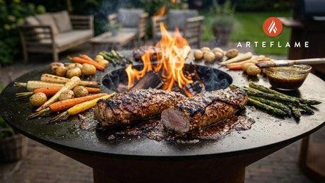 Savory Mustard & Irish Whiskey Glazed Pork Tenderloin on the Arteflame