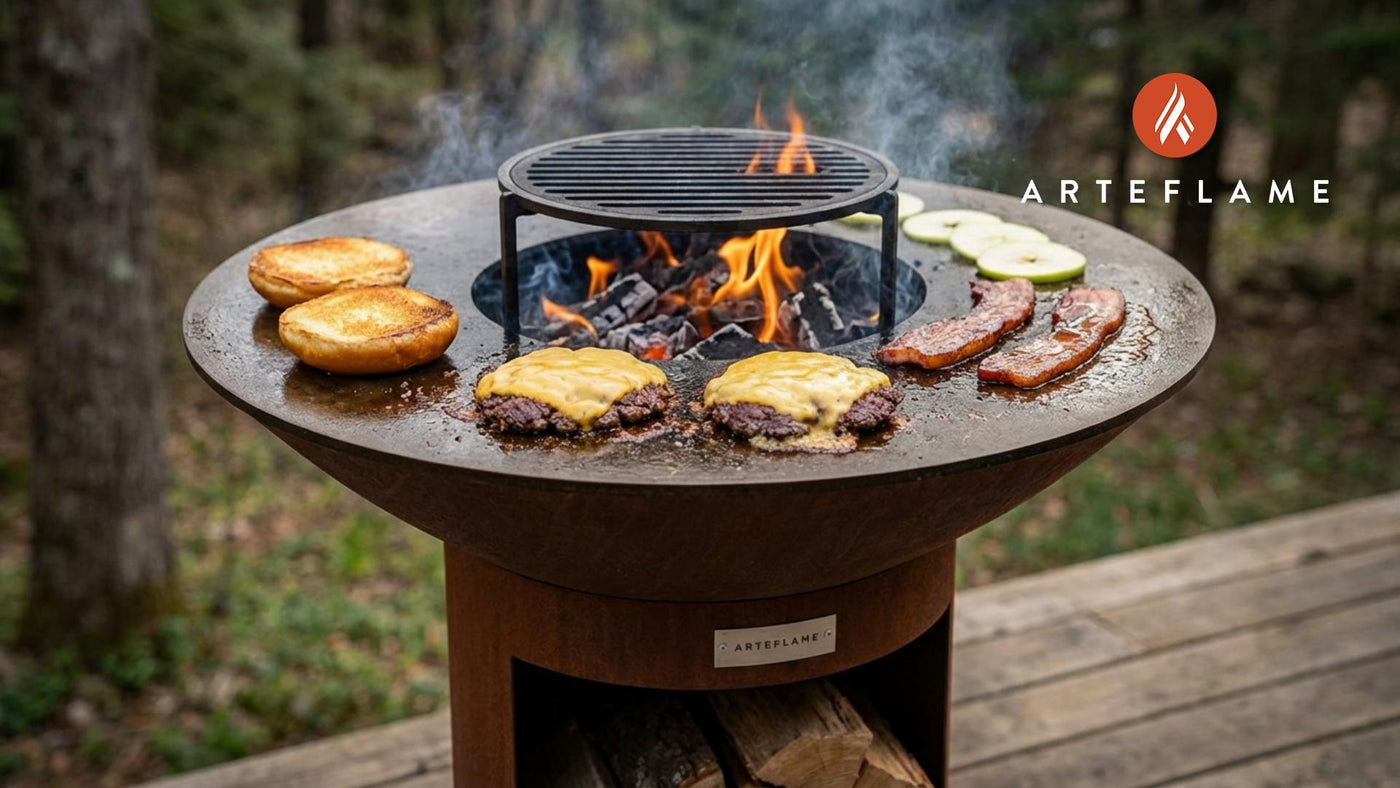 The Ultimate Vermont Cheddar & Maple Bacon Burger Recipe for Arteflame Grills