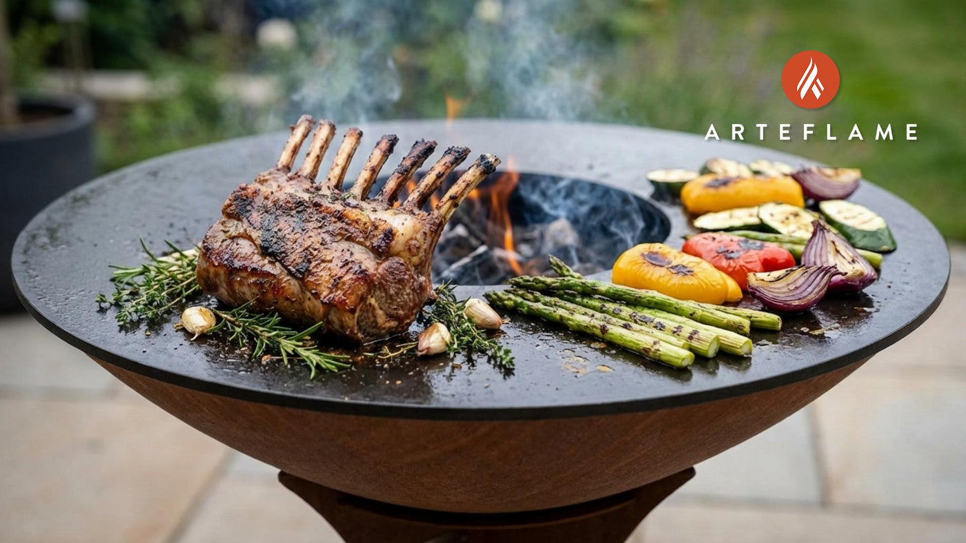 Smoked & Seared: Grilled Montana Rack of Lamb on the Arteflame