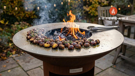 Smoky Italian Grilled Chestnuts with Rosemary & Sea Salt