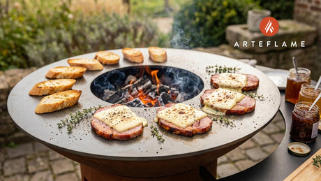 Smoky Grilled Belgian Ardennes Ham & Melted Cheese Recipe