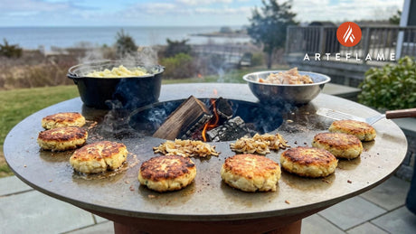 Authentic Massachusetts Smoked Cod Cakes | Arteflame Grill Recipe
