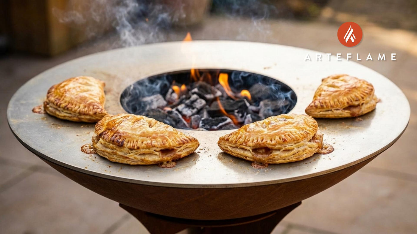 Grilled Apple Turnovers on the Arteflame Grill