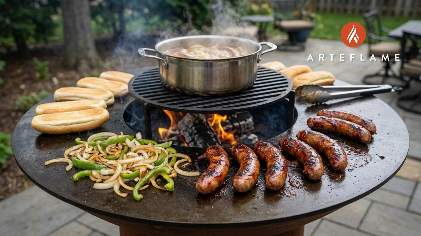 Authentic St. Louis BBQ Bratwurst Recipe for the Arteflame Grill