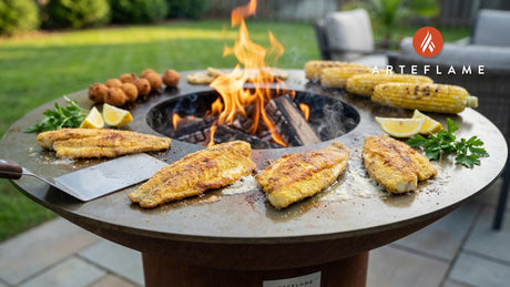 Golden & Crispy: Ohio Cornmeal Crusted Catfish on the Arteflame Grill