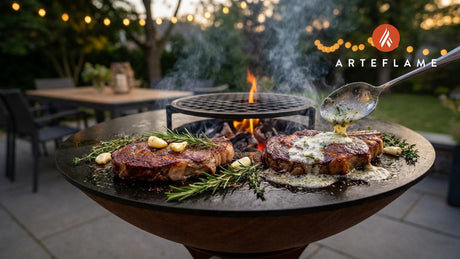 Classic Wisconsin Supper Club Butter-Basted Steak on the Arteflame Grill