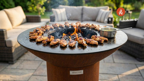 Authentic Indiana Amish Grilled Chicken Wings on the Arteflame