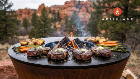 Grilled Utah Elk Steaks: Dinosaur National Monument Style