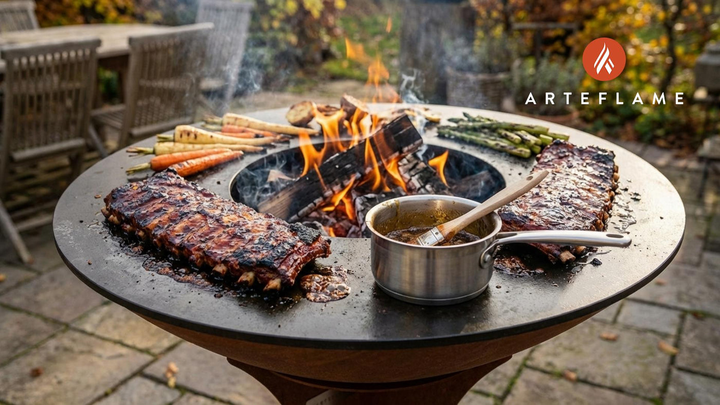 Perfect Danish Honey Glazed Ribs on the Arteflame Grill
