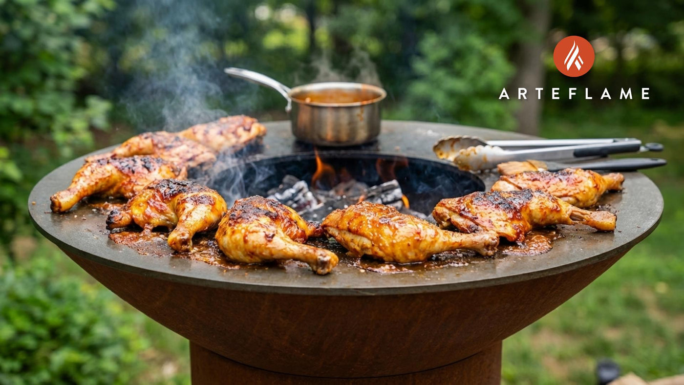 Authentic Grilled Florida Datil Pepper Chicken on the Arteflame