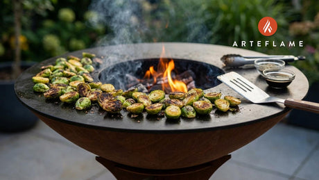 Roasted Brussels Sprouts on the Arteflame Grill