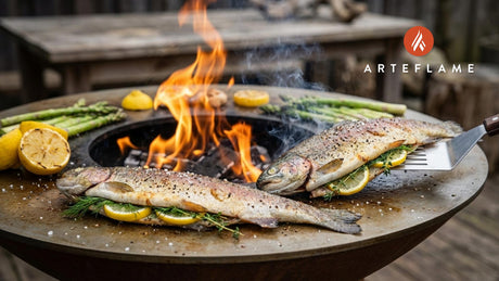 Grilled Montana Rainbow Trout: A Rustic Arteflame Feast