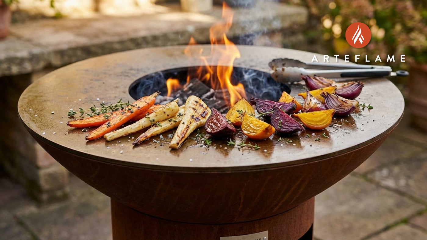 Smoky Swedish Grilled Root Vegetables with Honey & Thyme