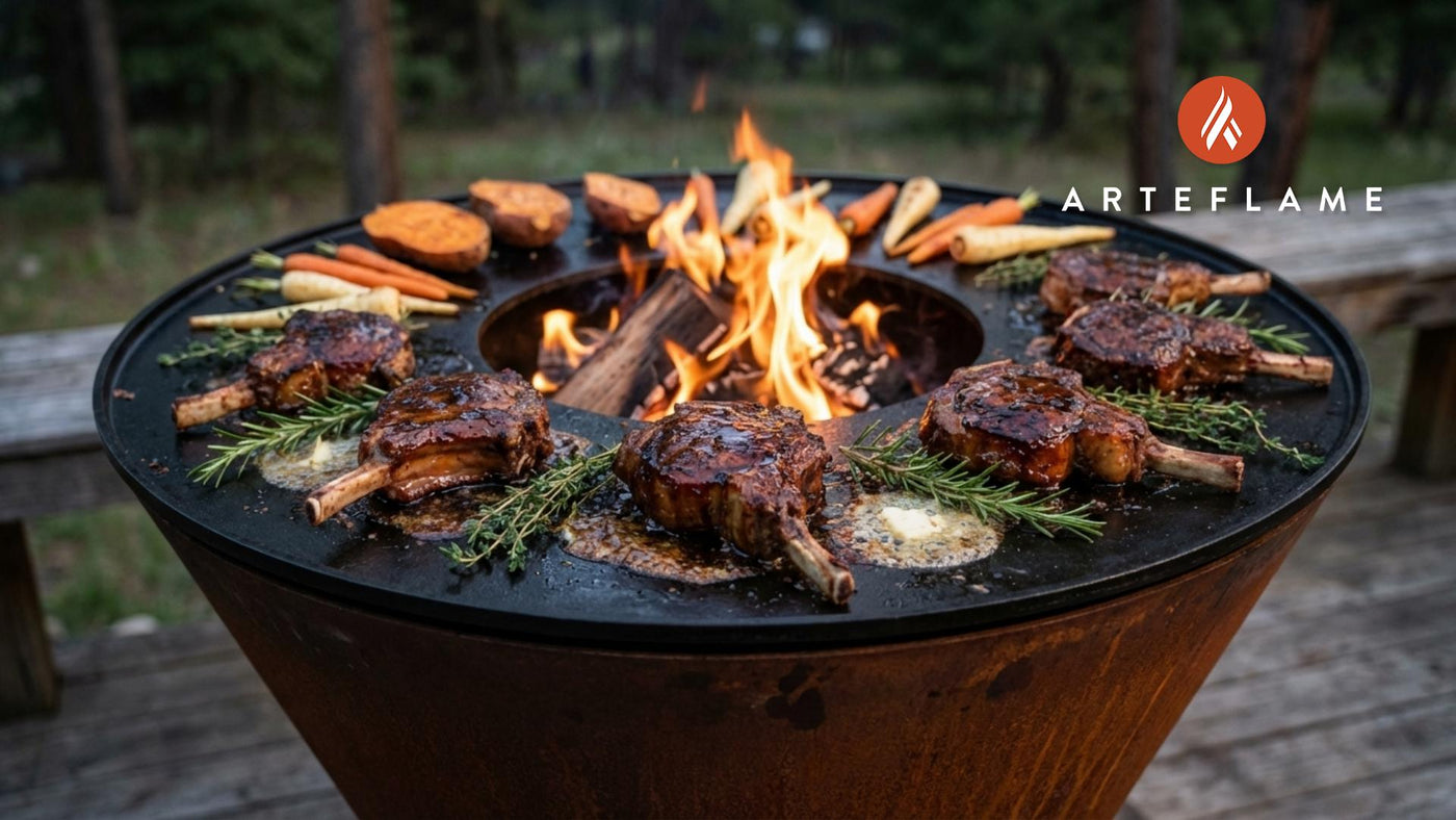 Grilled Montana Honey Bourbon Venison Chops Recipe