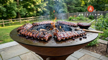 Connecticut-Style Blueberry BBQ Ribs on the Arteflame Grill