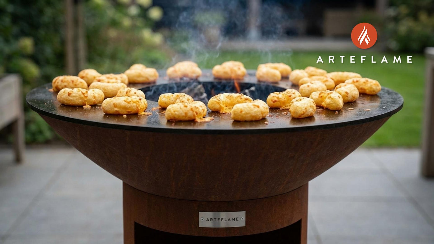 Cheddar Cheese Puffs on the Arteflame: A Crispy, Smoky Outdoor Snack