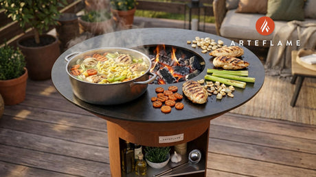 Ultimate Grilled Chicken Noodle Soup on the Arteflame Grill