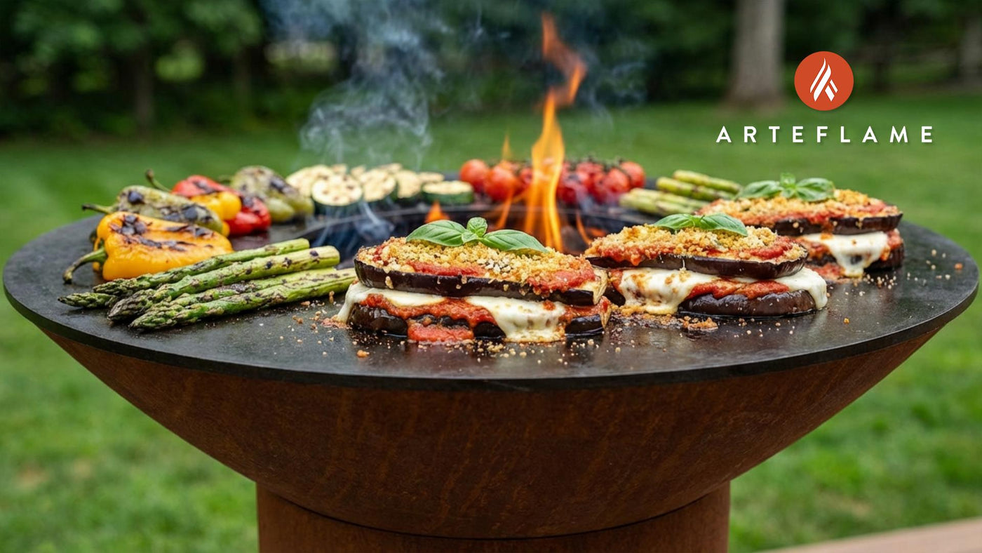 Smoky New York Style Grilled Eggplant Parmigiana Recipe