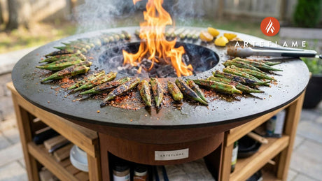 Smoky Alabama Fire Grilled Okra: A Crispy Southern Classic
