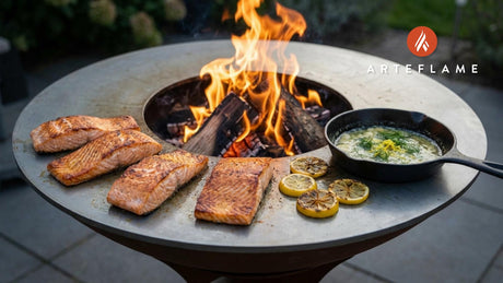 Perfect British Seared Salmon with Lemon & Dill on the Arteflame