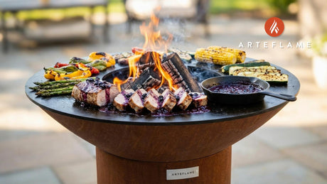Savory Minnesota Wild Blueberry Grilled Pork Loin
