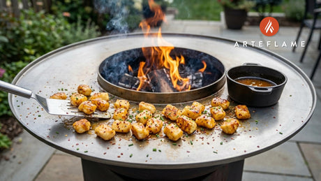 Smoky Kansas-Style Grilled Cheese Curds with Honey BBQ Drizzle