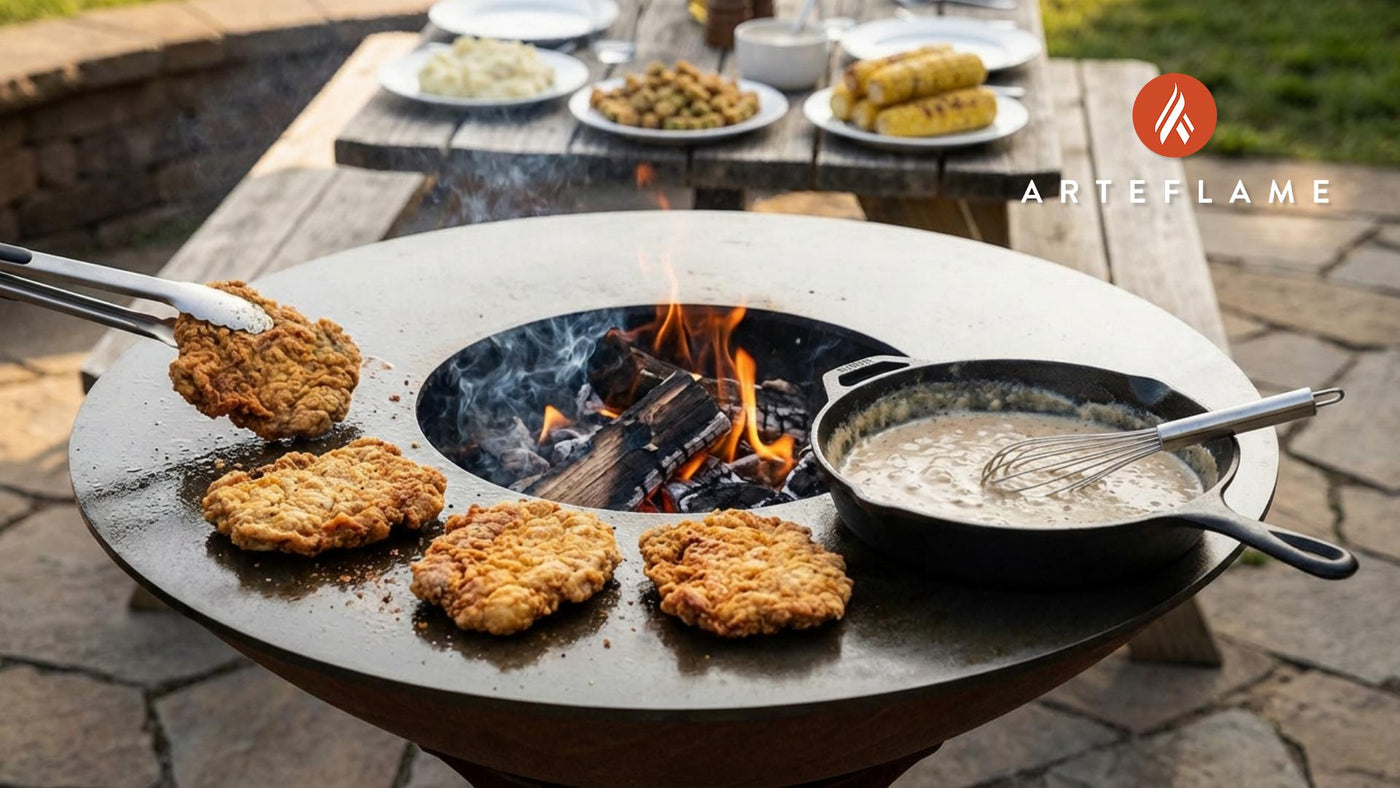 Oklahoma-Style Chicken Fried Steak Recipe for the Arteflame Grill