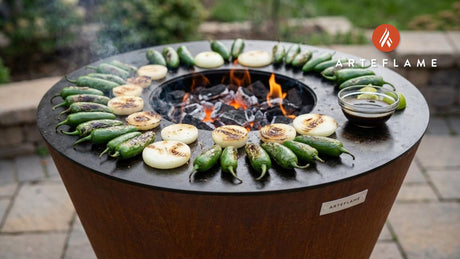 Authentic Mexican Chiles Toreados Recipe for the Arteflame Grill