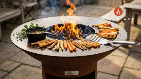 Smoky Irish Roasted Parsnips and Carrots with Honey Mustard Glaze