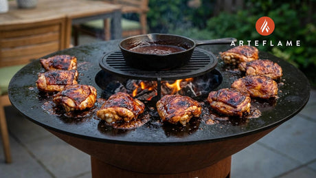 Mississippi Sweet BBQ Chicken Thighs on the Arteflame Grill