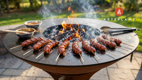 Oklahoma Smoked Sausage Skewers: The Ultimate Arteflame Grill Recipe