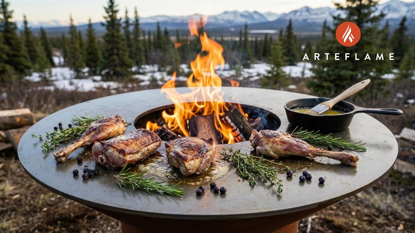 Smoky Alaska Campfire Grilled Tundra Hare Recipe