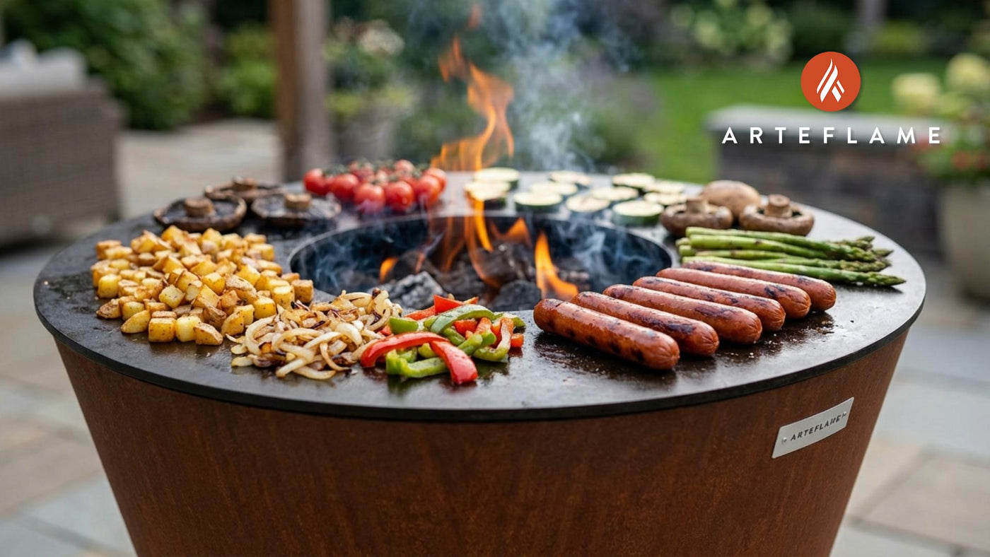 Authentic New Jersey Italian Hot Dogs on the Arteflame Grill