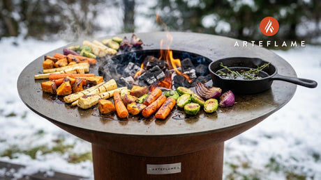 Smoky Austrian Balsamic Roasted Winter Vegetables | Arteflame Grill Recipe