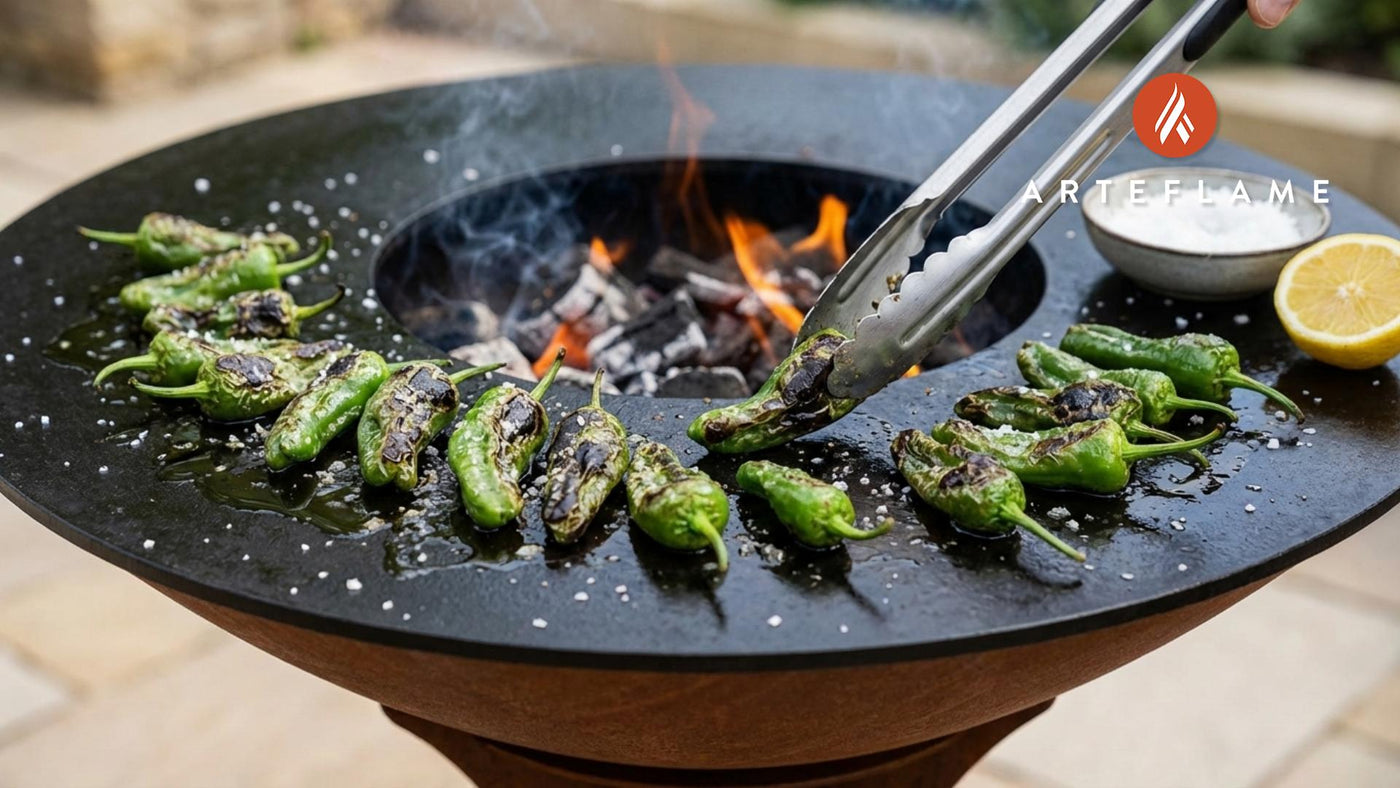 Authentic Spanish Grilled Padrón Peppers Recipe