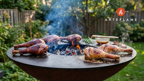 Michigan Cherrywood Smoked Turkey Legs Recipe