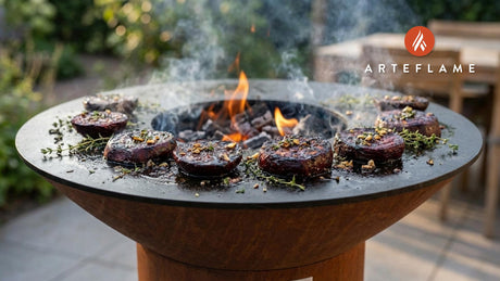 Smoky Grilled Red Beet Steaks with Balsamic & Thyme Glaze