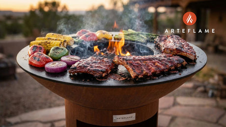 Smoky New Mexico Red Chile BBQ Ribs on the Arteflame Grill